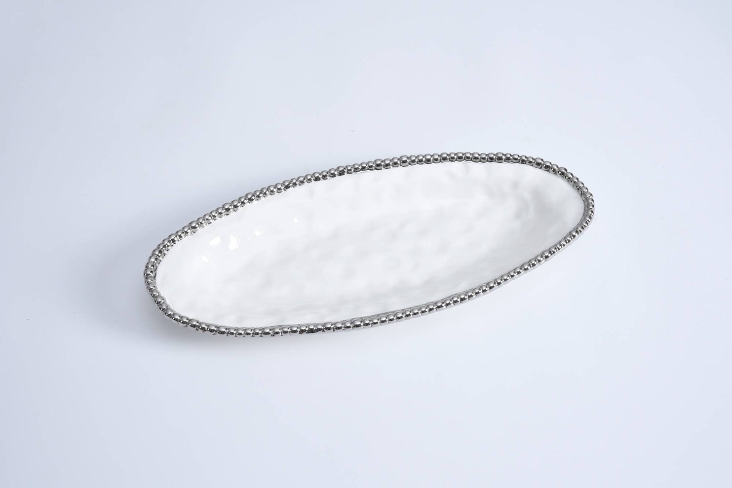 Silver Oval Serving Piece