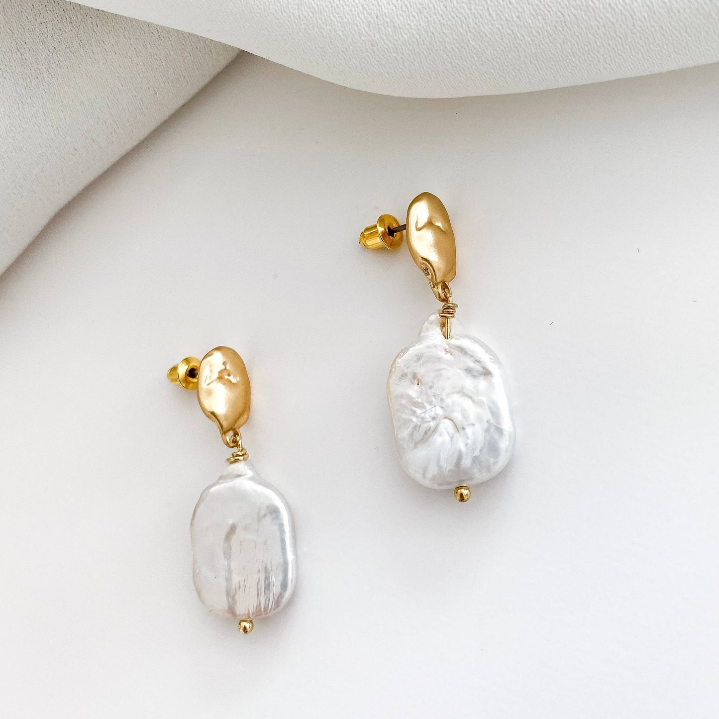 Ariel Freshwater Pearl Drop Earrings