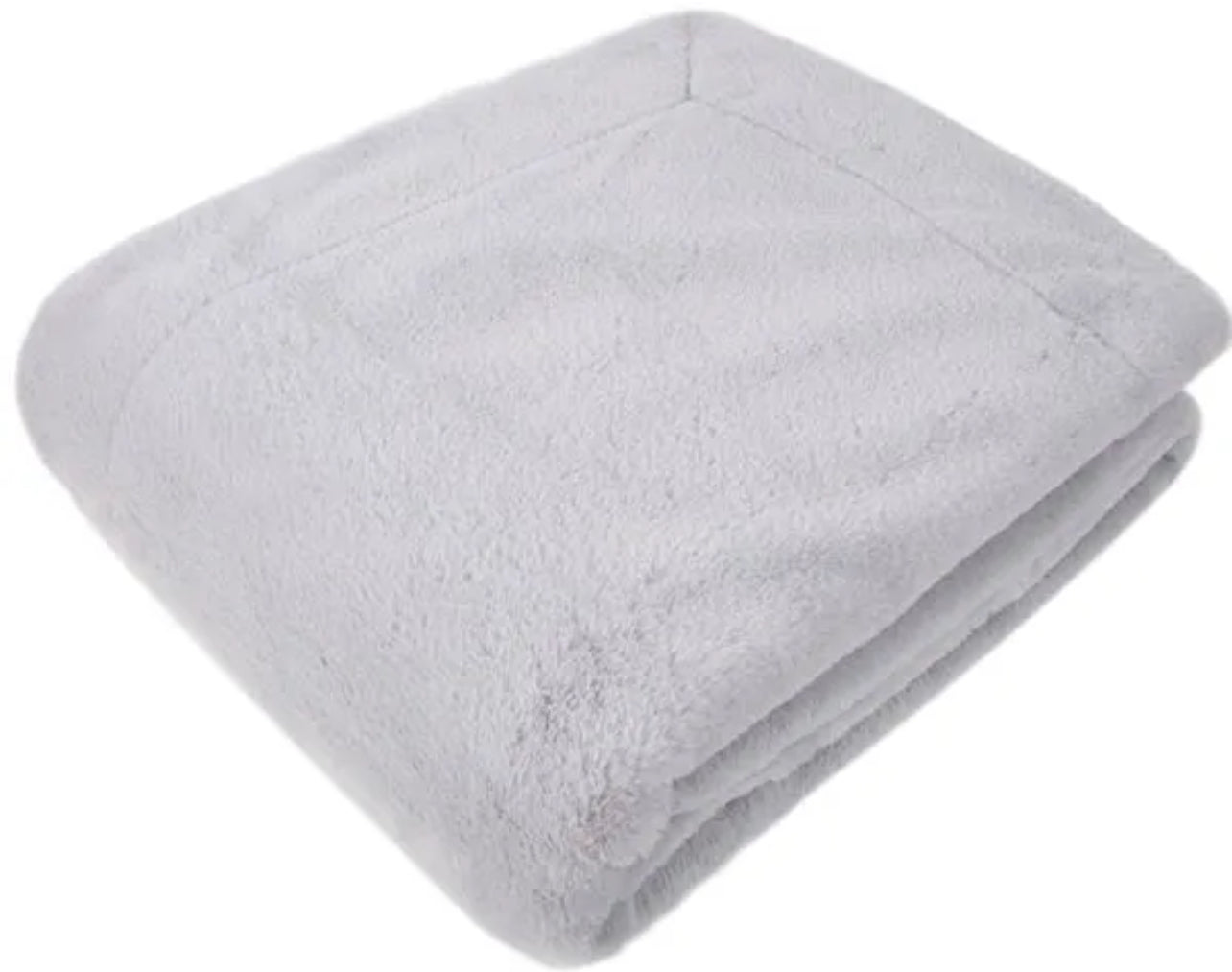 Lux Thick Silver Throw