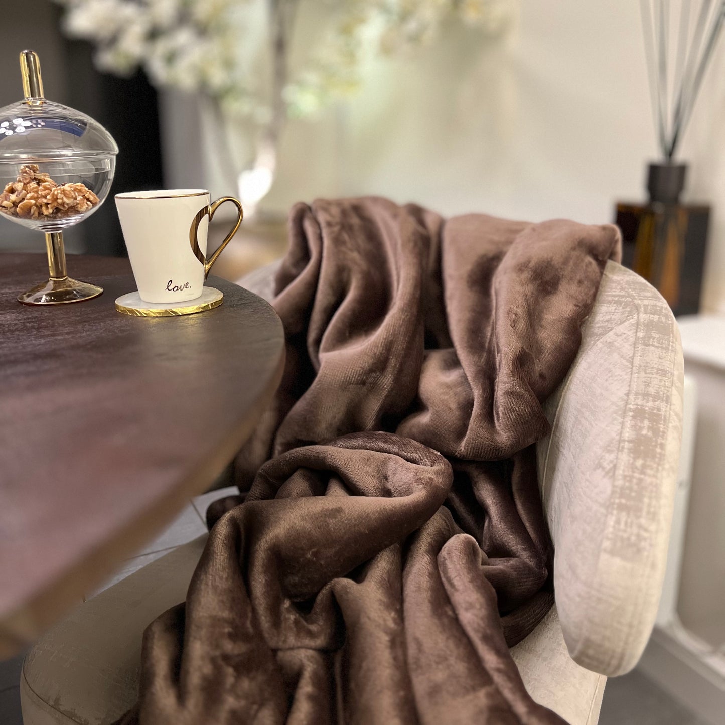 Cozy Coffee Throw