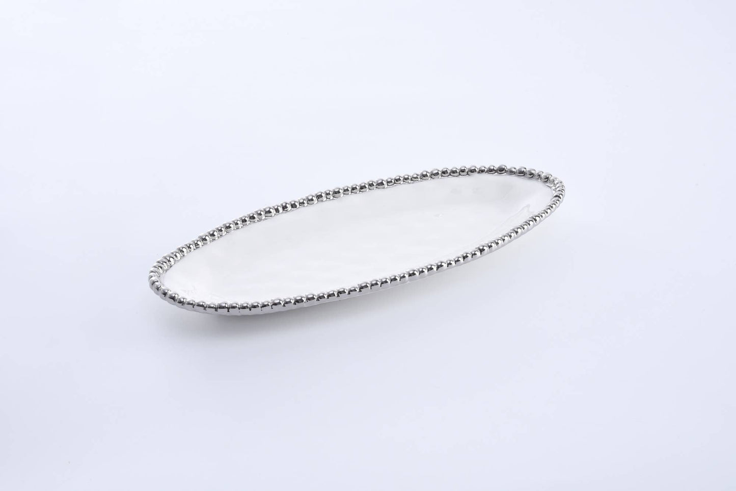 Silver Small Oval Serving Piece