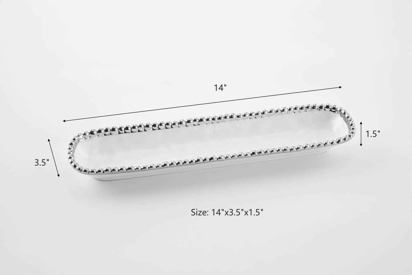 Silver Cracker Tray