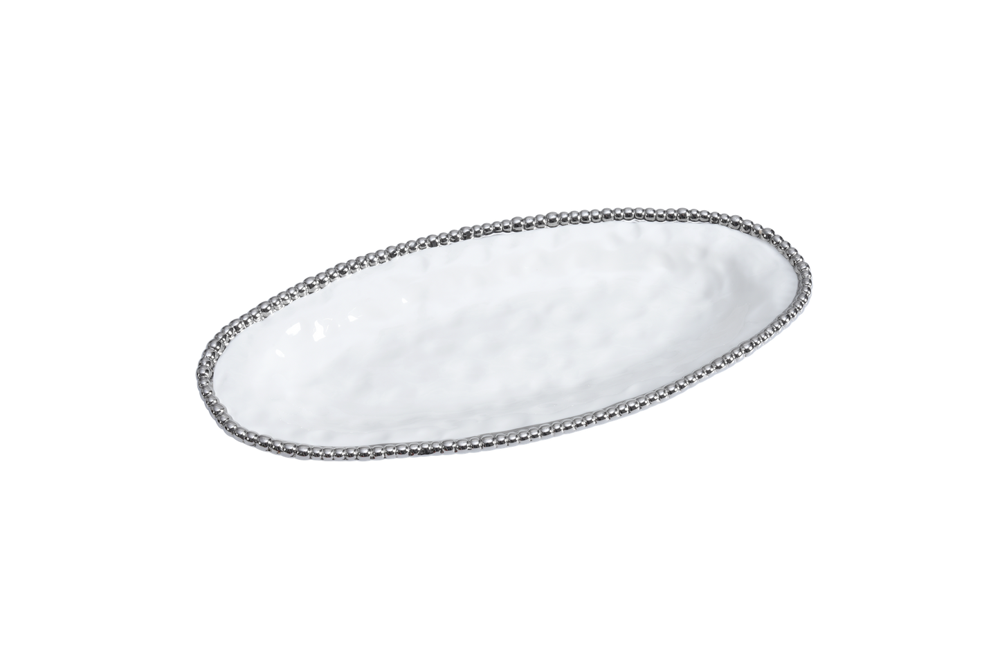 Silver Oval Serving Piece