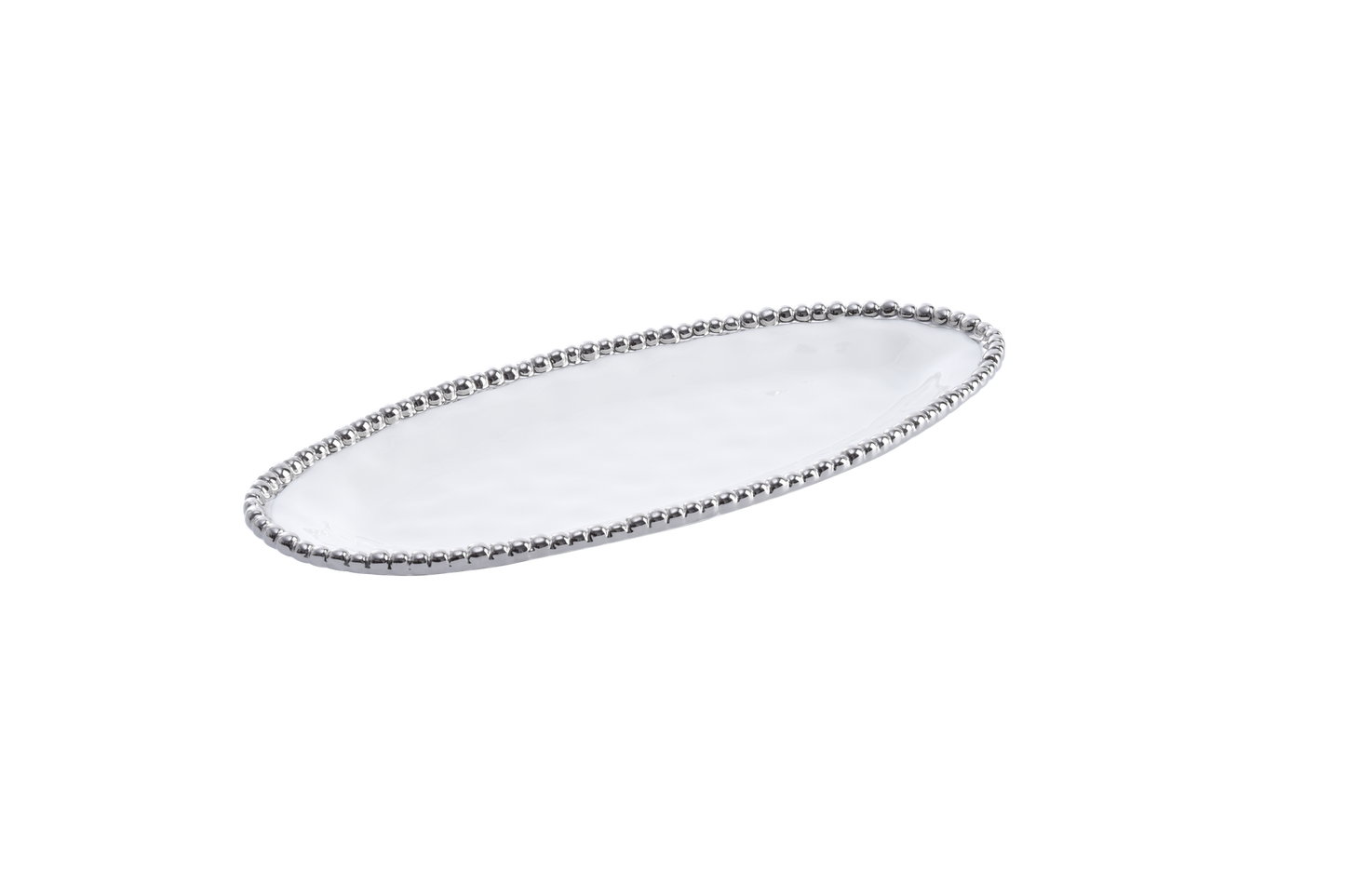 Silver Small Oval Serving Piece