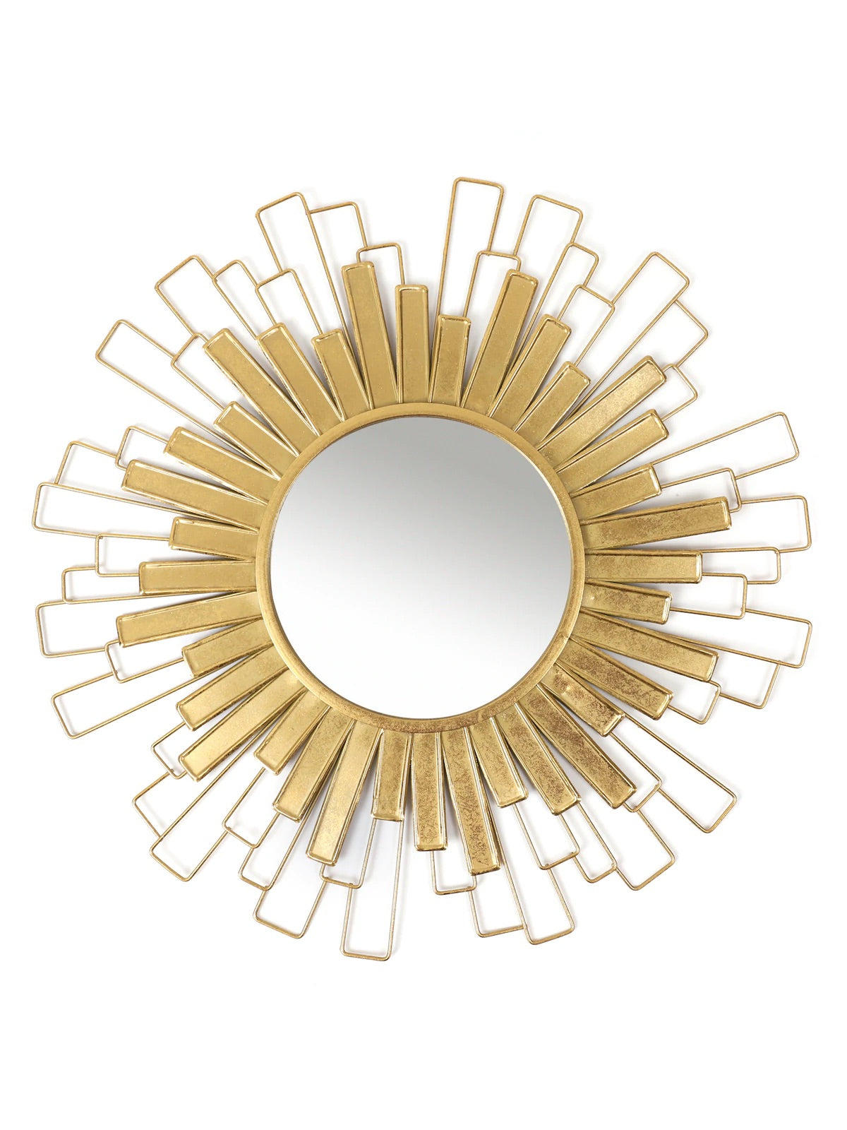 Gold Foil Sunburst Mirror