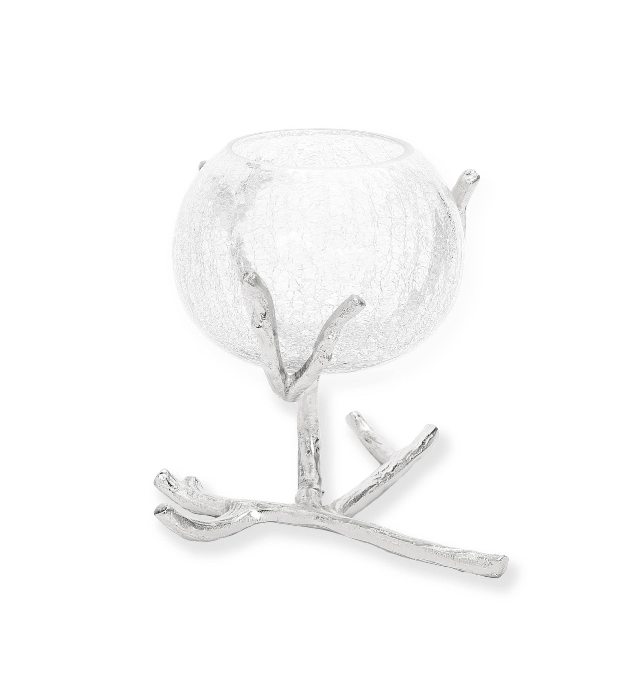 Silver Branch With Crackled Glass (3 variations)
