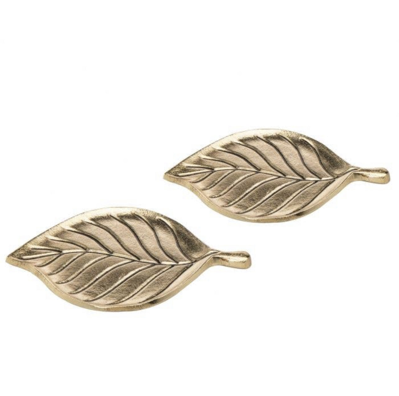Set of 2 Leaf Coasters