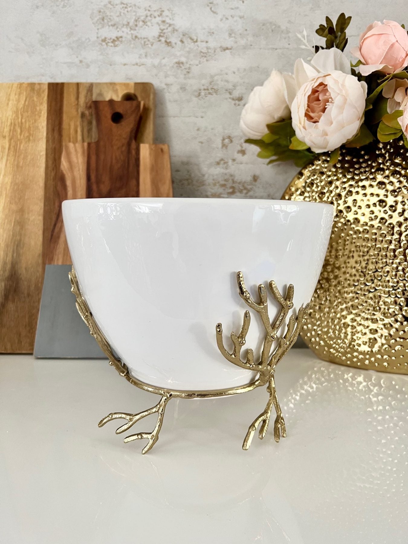 Ceramic Coral Serve Ware Collection