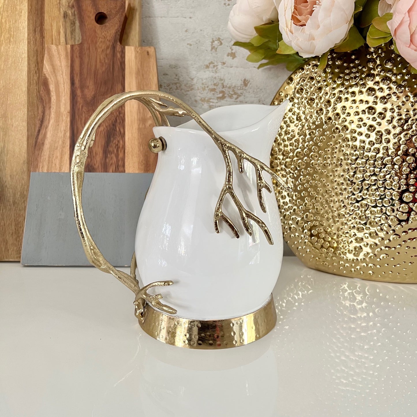 Ceramic Coral Serve Ware Collection