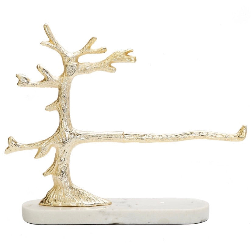 Gold Tree Kitchen Towel Holder