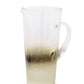 Pitcher with Gold Ombre Design, 9.25"H