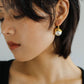 Chic Modern Vintage Pearl Drop Earrings