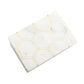 White Marble Decorative Box w/ Gold Hexagon Design on Cover