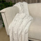 Lux Thick Ivory Throw