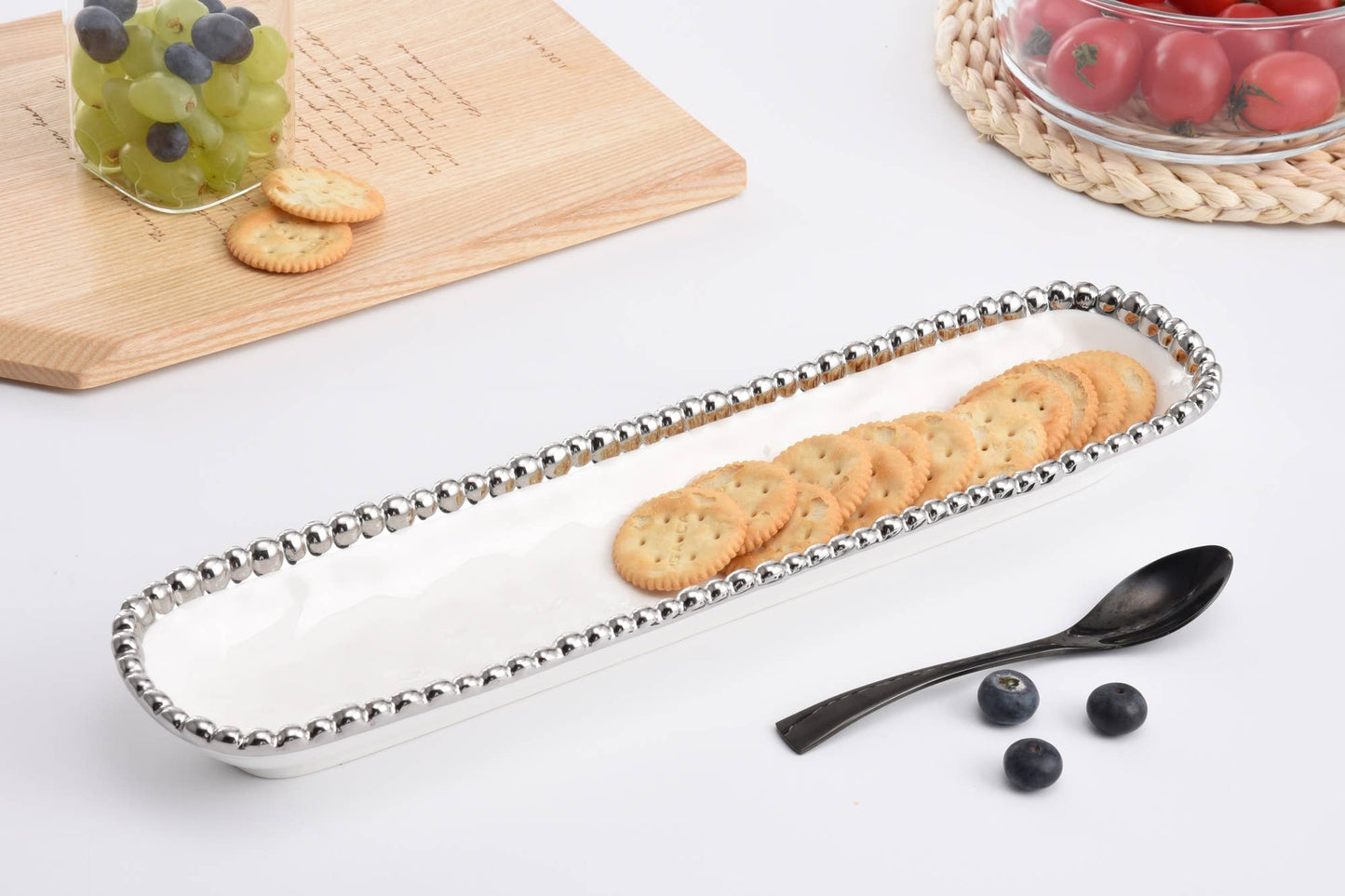 Silver Cracker Tray