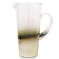 Pitcher with Gold Ombre Design, 9.25"H