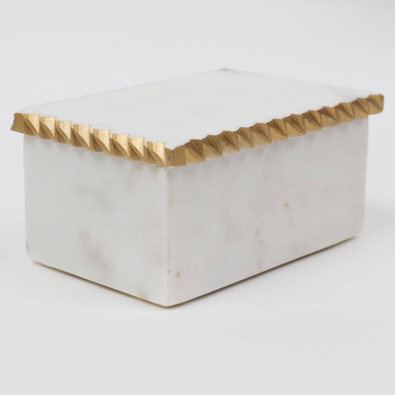 Small White Marble Decorative box (2 variations)