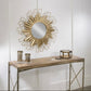 Gold Foil Sunburst Mirror