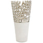 Textured Design Vase With White Marble Base (2 colours)