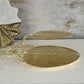 Gold Double Leaf Platter