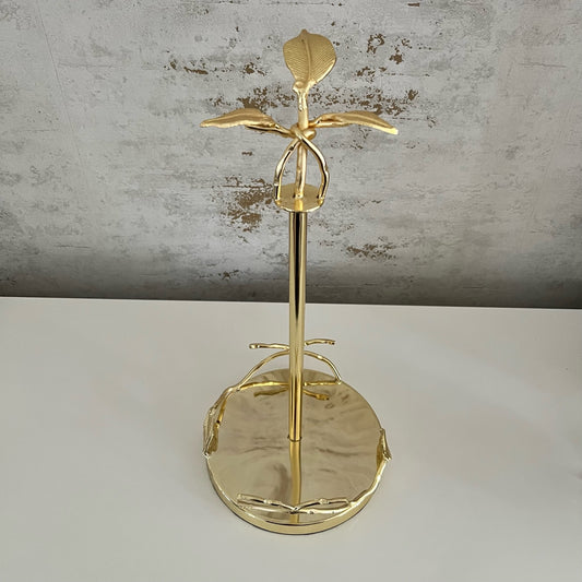 All Gold Leaf Kitchen Towel Holder