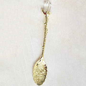 Jewelled Gold / Silver Spoon